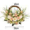 Indoor Outdoor Decor Artificial Flower Pendant Charming Home Decor Exquisite Spring Appeal Natural Twig Base For Front Door