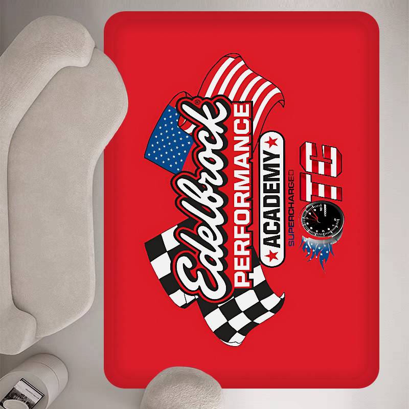 Racing Car Edelbrocks Kitchen Mat Cheaper Anti-slip Modern Living Room Balcony Printed Modern Home Decor