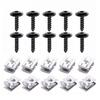 Volkswagen Mudguard Underplate Splash Guard Bumper Screw & U-Bolt Nut Kit
