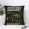 Rocky Amaze Movie Project Hail Mary Square Pillow Case Polyester Decorative Pillow Fashion Pillowcase