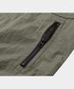 Lettercomo Shell Windpiping Windbreaker Jacket Olive