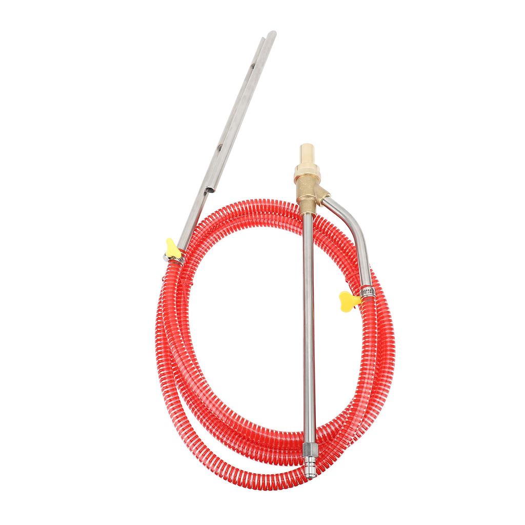 Pressure Washer Sandblasting Kit Wet Sandblaster Attachment Power Washer Sandblasting Nozzle with 1 4 Inch Quick
