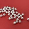 Frosted Sterling Silver 999 Beads: 3D Craft, Spacer, Luck Beads for DIY Jewelry and Bracelet Making