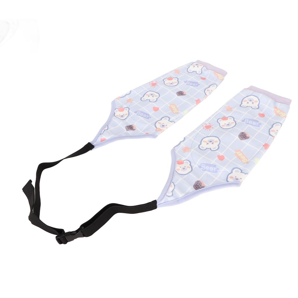 Dog Elbow Brace Thickened Soft Breathable Prevent Licking Wearable Dog Surgery Recovery Sleeve for Front Legs Purple