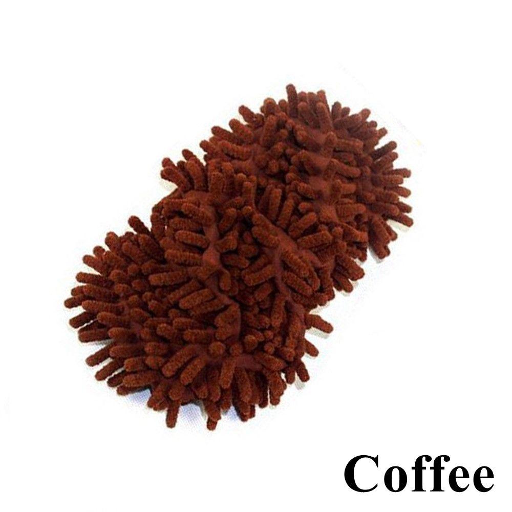 Mop Accessory Chenille Quick Water Absorption Floor Dust Cleaning Cloth Slippers Mopping Shoes