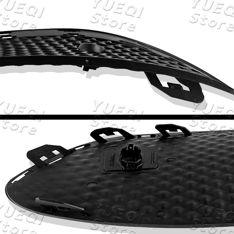 Car Front Bumper Fog Lamp Bezel Fog Light Grille Cover For Mercedes Benz E Class W213 E200 2016-2020 OE 2138850822 2138851122