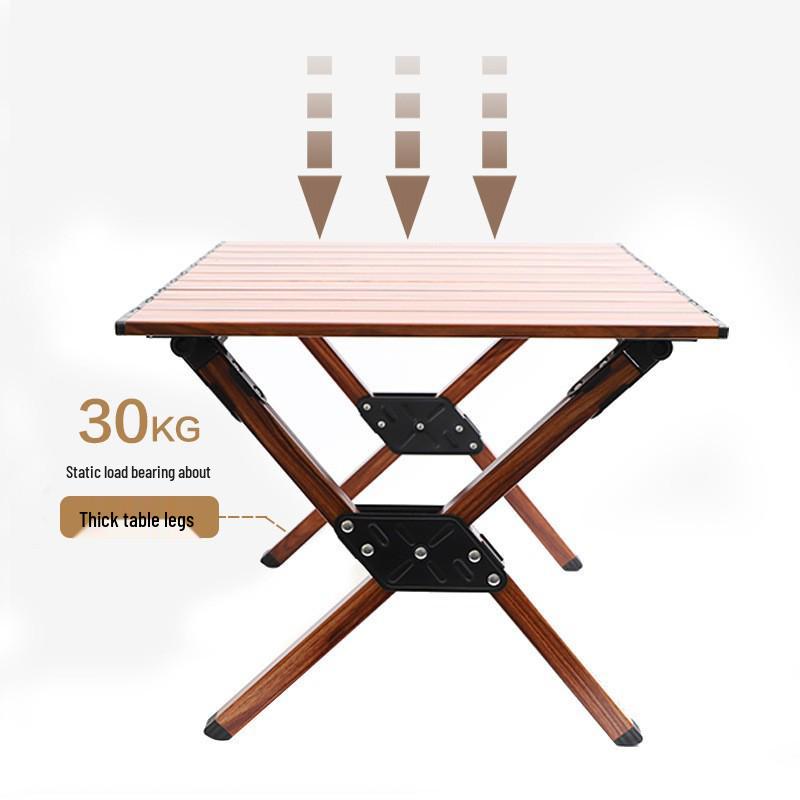 Ultra-Light Portable Aluminum Camping Table - Folding Picnic Table