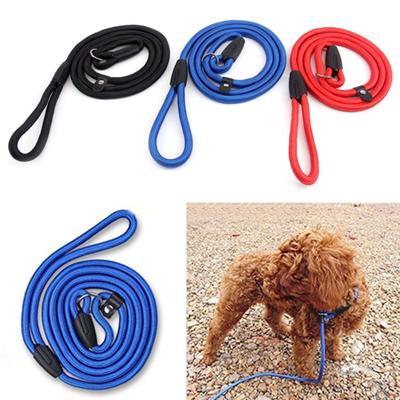 0.6/0.8/1cm Pet Dog Nylon Traction Rope Leash Adjustable Walking Lead Strap