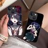 Needy Girl Ame-chan Rain Phone Case for iPhone 16 15 14 13 12 11 X XR XS 8 7 Pro Max Plus Mini Colour Printing Silicone Luxury