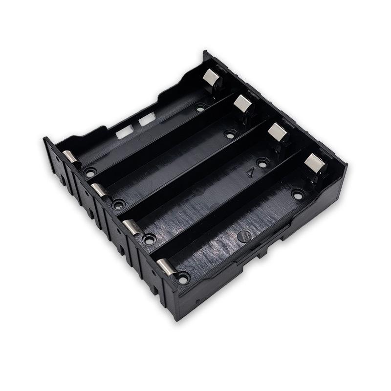 1Pcs 18650 Parallel Battery Box Shell 18650 Parallel 1/2/3/4 Slot Battery Holder Storage Box Case Diy Accessories