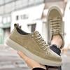 Brand Men's Casual New Leather Shoes for Men Non-slip Sports Shoes Comfortable Sneakers Male Flat Slip-on Casual Shoes