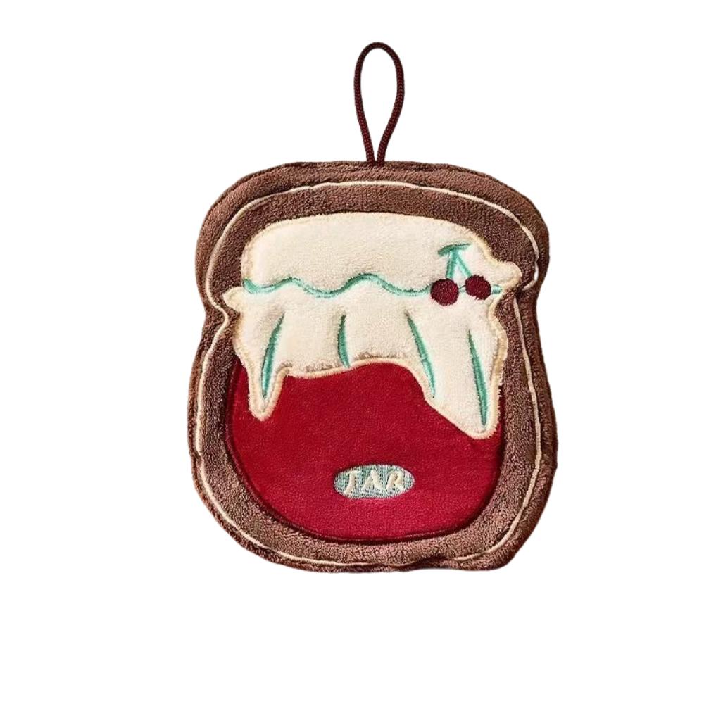 

Absorb Water Hand Towel Coral Velvet Bathroom Kerchief New Kitchen Handkerchief 04