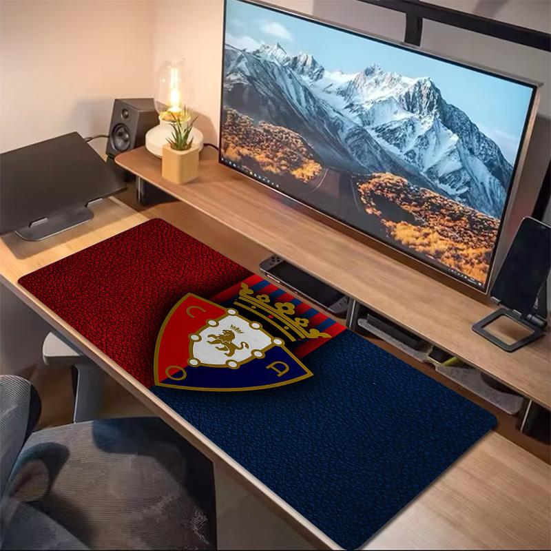CA Osasuna Print Cushion Non-slip Laptop Tablet Big Mousepad XXL Mat Mini PC Playmat With Lock edge