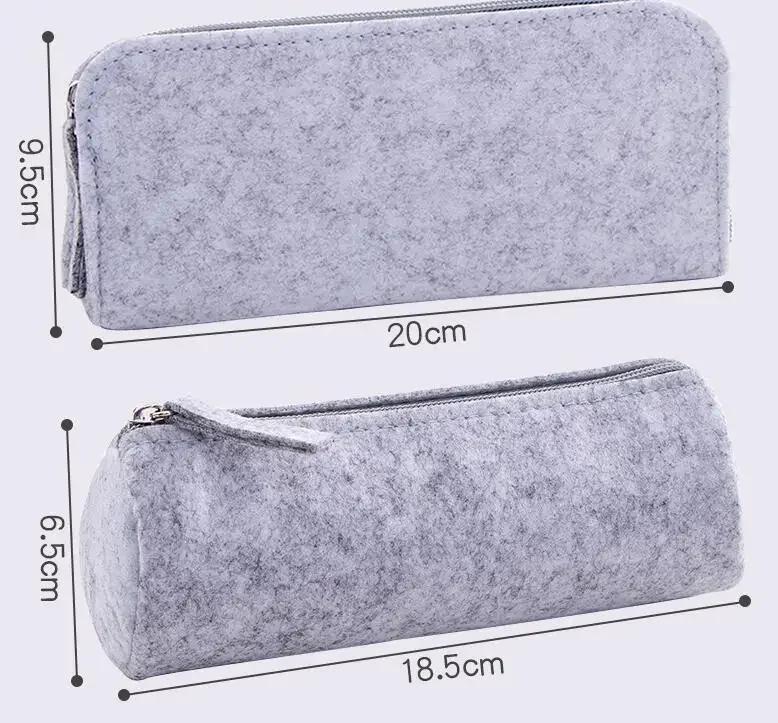 1PC Hot Sale Fashion Portable Sunglass Bag Pencil Case Cosmetic Makeup Coin Pouch  Bag Purse School Stationery Office Supplies