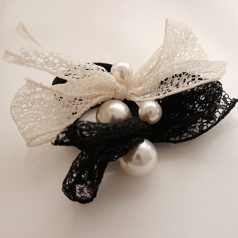 Jlauren Lace Pearl Hair Band H01014