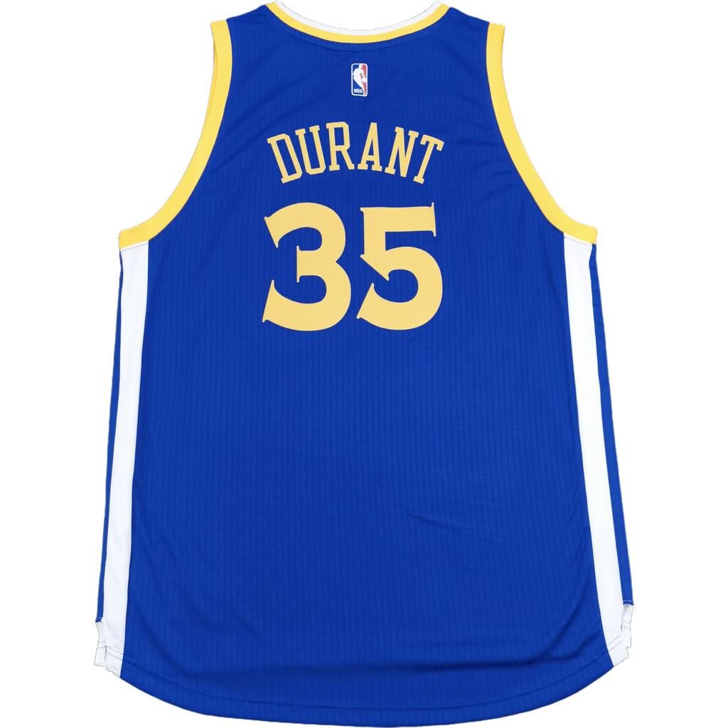 Adidas X NBA Collaboration Durant Golden State Warriors Swingman 2015-16 Season Away Fashion Comfortable Soft Skin-Friendly Basketball Jersey CC1477