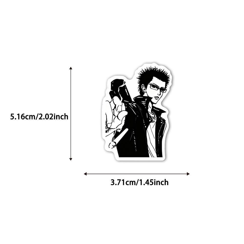 10/30/52pcs Anime Black White NANA Stickers Decals Toys DIY Laptop Motorcycle Suitcase Phone Case Car Cool Waterproof Sticker