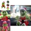 Adorable 20cm Grinch Doll Christmas Stuffed Plush Toy Perfect For Holiday Decor