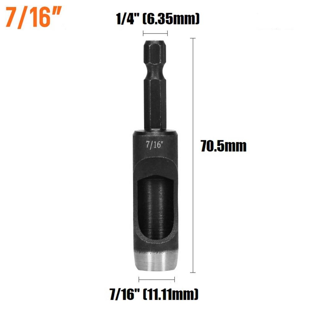 Hollow Hole Punches 3/8\'\' 7/16\'\' 1/2\'\' Carbon Steel
