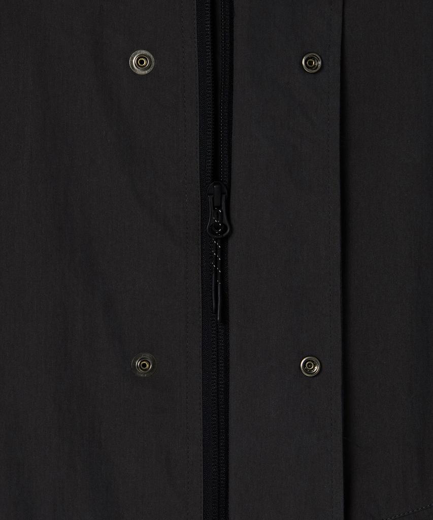 Musinsa Standard [City Leisure] Cn Oversized Balmacaan Trench Coat [Black]