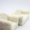 OB11 tiny house tiny Couch Soft Single Armchair With Decorative Pillow Compact Furniture Model