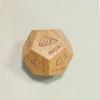 Food Decides Dice 12 Sides, Date Night Dice Couple Gift Ideas, Him and Her, Dinner Dice Decides, Cool Birthday Wedding Figurines
