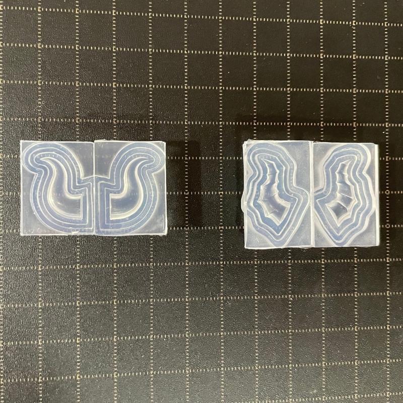 Flexible Silicone Bend Corner Mould Flexible and Sturdy Chocolate Fondant Mould for Creative Dessert and Jelly Making