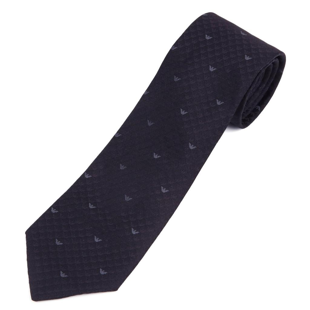 EMPORIO ARMANI Tie Gift EA65 Blue (EA65-11 PH001-00035) [Used]