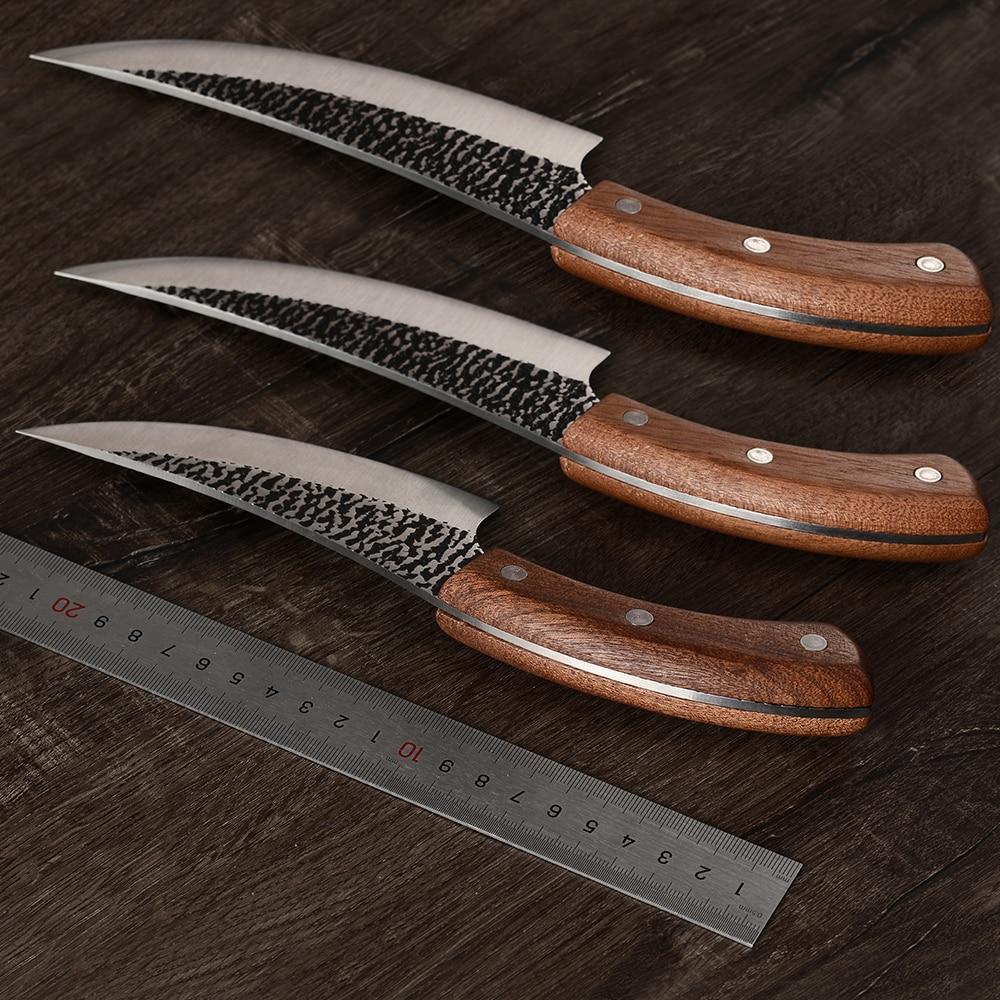 3 Types Stainless Steel Kitchen Deboning Knife Slicing Knife Butcher Knife Kitchen Tool