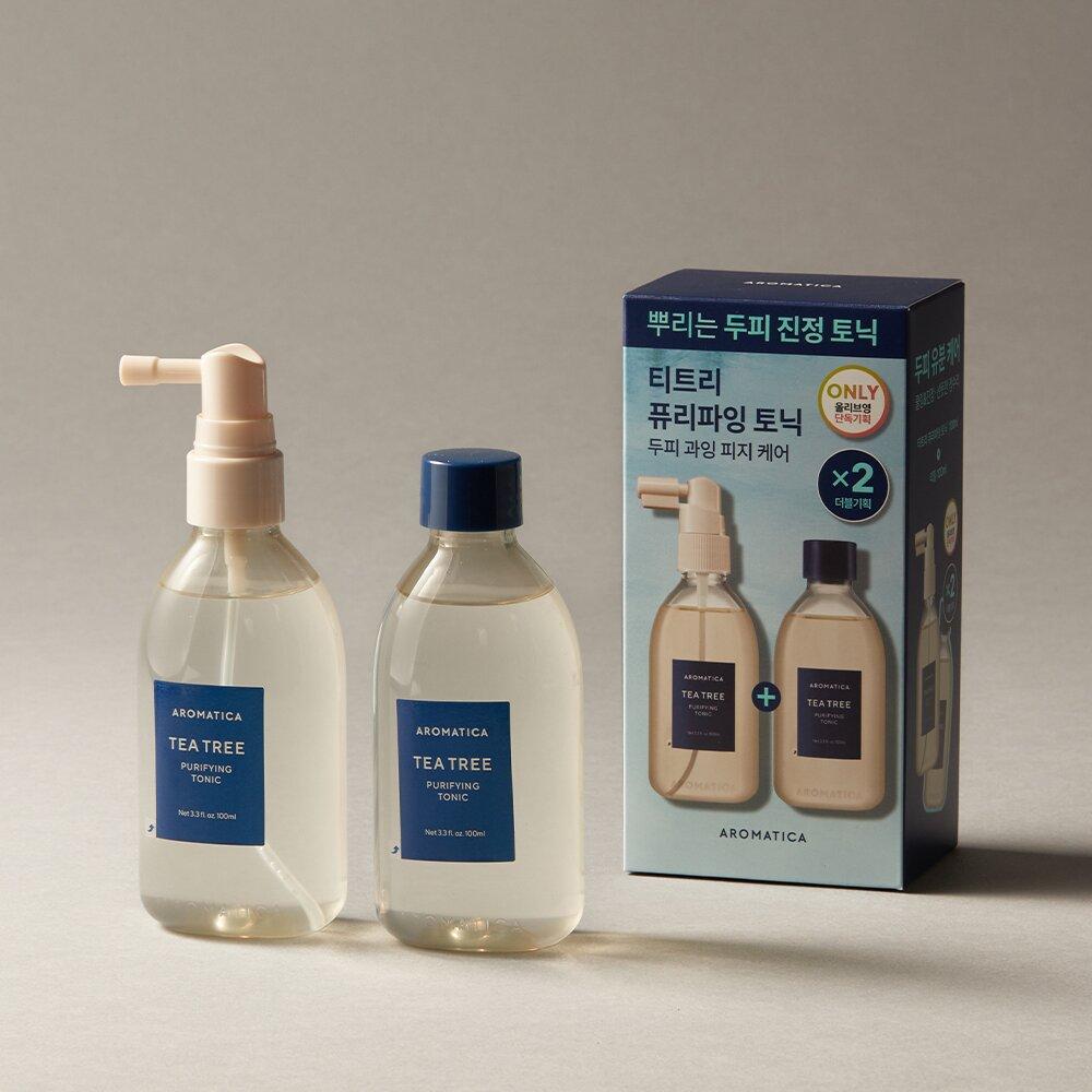 AROMATICA Teebaum-Reinigungstonikum, 100 ml+100 ml, Doppelset