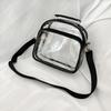 Transparent Pvc Ladies Small Handbags Women Clear Bag  Waterproof Casual Simple Crossbody Shoulder Bags