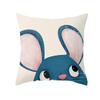 Nordic, Fresh and Cute Cartoon Pillowcase, Home Sofa, Car Bedside, Office Cushion Cover