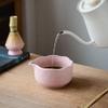 Ceramic Matcha Tea Ceremony Set with Whisk, Chasen Holder, and Brush.