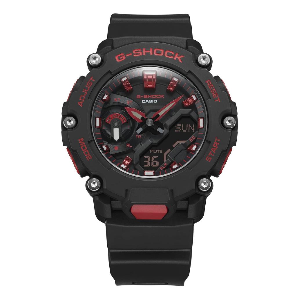 Casio Overseas Model G-Shock GA-2200BNR-1A Men's Watch, [Used]
