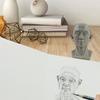 Art Plaster Head Teaching Aids Simulation Head Classroom Head Resin Mini Plaster Sketch Version Ornaments