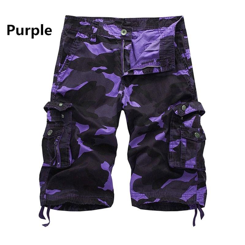 Durable And Comfortable Men's Tactical Military Army Camouflage Cargo Shorts With Multiple Pockets