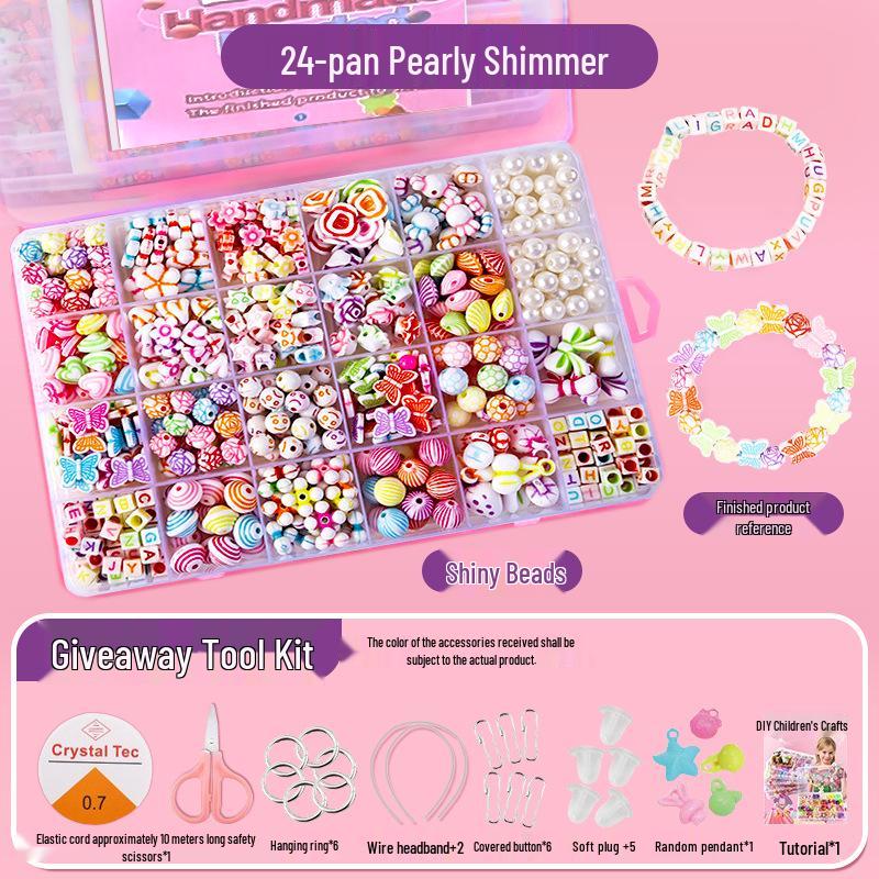 DIY Beading Kit for Kids: Create Bracelets & Necklaces