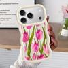 Simple Flower Soft Phone Cover Case for iPhone 16 Pro Max 17 Air 11 XR 8 14 12 13 15 Plus