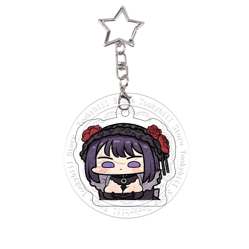 My Dress-Up Darling Acrylic Keychain Cos Props Chibi Cute Anime Charms Marin Kitagawa Keyring Bag Pendant Decoration Cartoon
