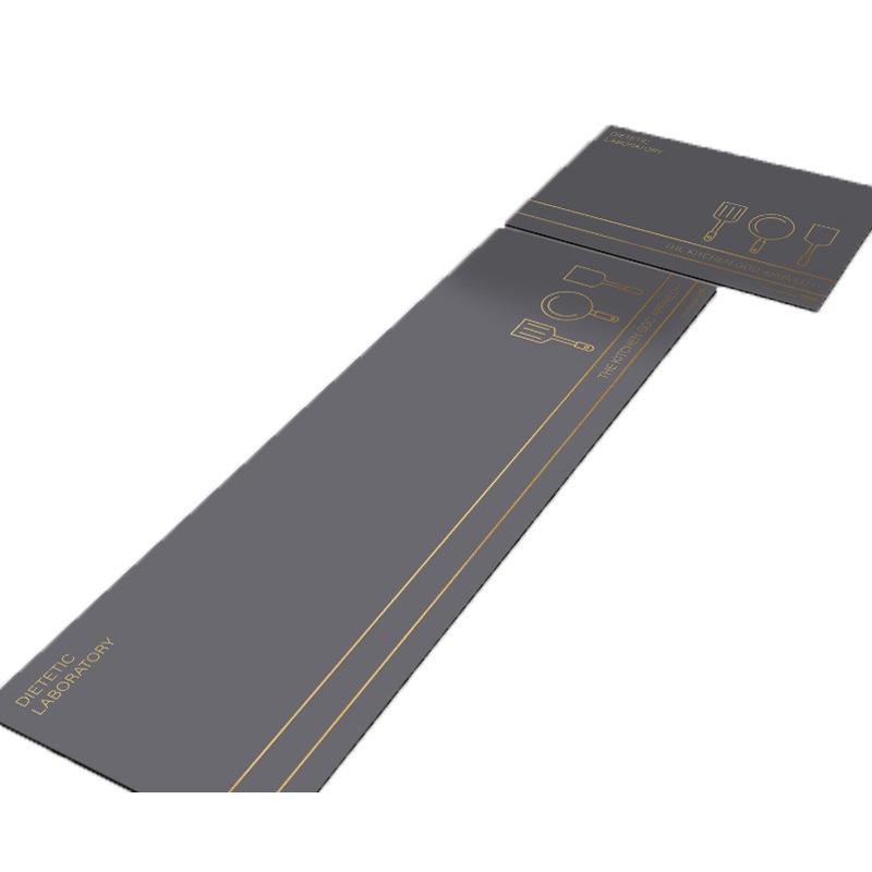 Water-Absorbent Non-Slip Diatom Mud Kitchen Floor Mat, Dirt-Resistant & Easy-to-Clean