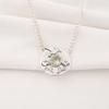 Green Amethyst Gemstone Pendant, 925 Solid Sterling Silver Pendant, Handmade Antique Jewelry, Gift For Mother Day