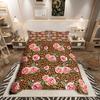 Comforter Homewish Leopard Print Abstract Wildlife Print For Teens Bedding Setchic Flower Rose Decor