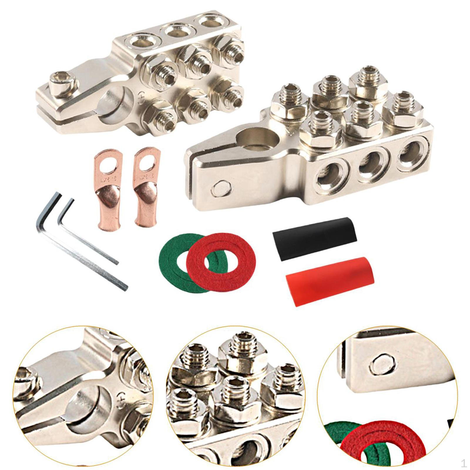 

12-контактный разъем аккумуляторной батареи, прочные зажимы, верхняя стойка для автофургонов