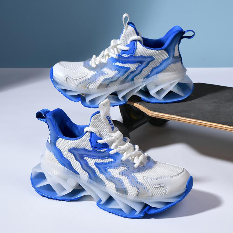 Herresko Joggesko Herre tenis Luksussko Herre casual Trainer Race Pustende mote loafers løpesko for menn