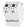 Heschen DC Miniature Circuit Breaker, HSB6C-DC, 2-Pole, DC500V 125A, for Solar Panel Controllers, 35mm DIN Rail Mounting, for PV Systems and Solar