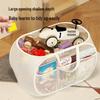 Children's Toy Storage Basket, Large Capacity, Foldable, Portable, for Plush Dolls and Building Blocks