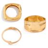 Ingemark 4 Styles Exaggerated Punk Geometric Large Open Spring Bangles Women Chunky Heavy Metal Cuff Bracelet Men Jewelry Gift