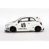 MINI GT 1/64 Scale Abarth 595 LB-WORKS x Abarth Works Gala White (Left-Hand Drive) Finished Product