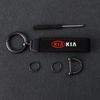 YQOF3 KIA Emblem Car Keychain Keyring Auto Accessories For KIA K3 Sportage Carnival K5 Seltos Pegas KX1 EV5 Sonet EV6 K4 EV3 Ceed K8