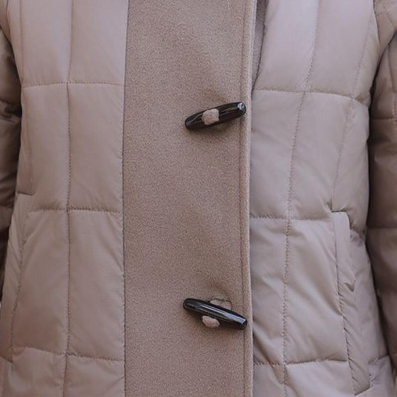 Down Jacket Mother Winter Fashion Middle Aged Elderly Loose Jacket
